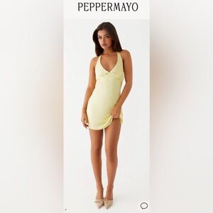 PEPPERMAYO Heavy Hearted Mini Dress - NWT